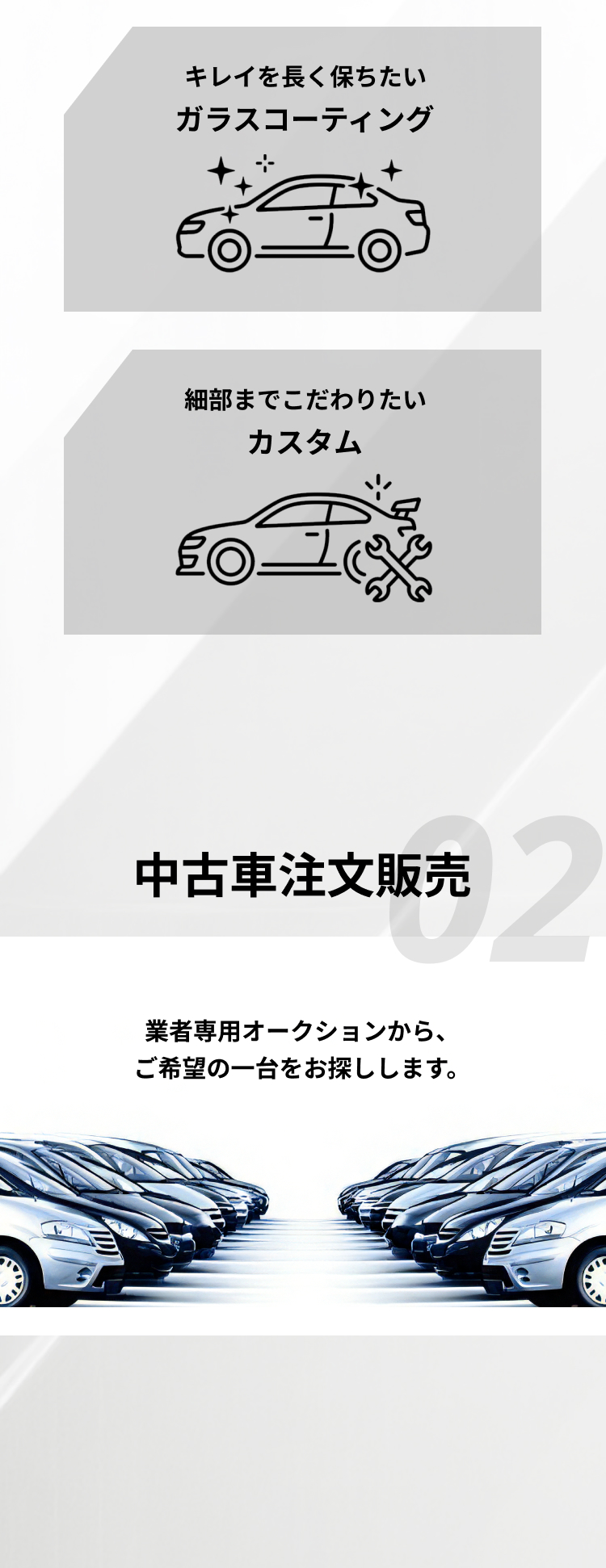 中古車注文販売
