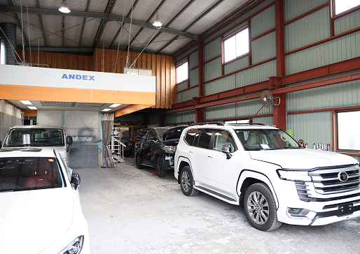 GATの板金塗装工程：納車・アフターサービス